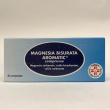 Magnesia Bisurata Aromatic 40 Pastiglie Antiacidi 