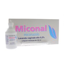 Miconal Lavanda vaginale 5 Flaconi monodose 0,2% Schiume, lavande e detergenti vaginali 