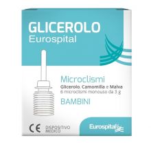 Microclismi Glicerolo Bambini 3g x6 Regolarità intestinale e problemi di stomaco 