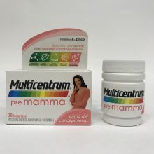 Multicentrum Pre Mamma 30 compresse Integratori per gravidanza e allattamento 