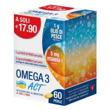 Omega 3 ACT 1 g 60 Perle Omega 3, 6 e 9 