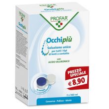 Profar Occhipiù Soluzione Unica con Acido Ialuronico 2x360ml Unassigned 