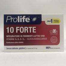 Prolife 10 Forte 20 capsule Fermenti lattici 