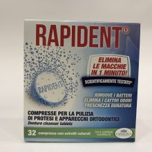 Rapident Pulizia di Protesi Dentiere Apparecchi Prodotti per dentiere e protesi dentarie 