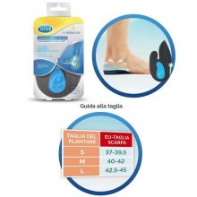 Scholl Plantare Tallone Misura M 2 Pezzi Plantari ortopedici 