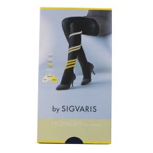 Sigvaris Highlight Gambaletto Donna 15-20mmHg Dune Lungo Punta Chiusa Taglia L Gambaletti 